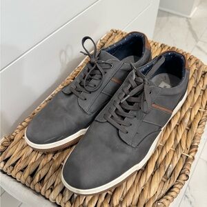 Men's Charcoal Oxford Shoes